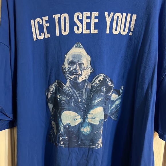 “Ice To See You” Mr Freeze funny Tshirt 3XL - Picture 4 of 4